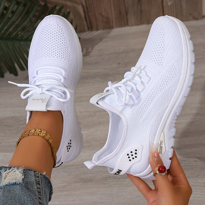 Damen Komfort-Sneaker für Freizeit & Sport – Atmungsaktive Low-Top Schuhe