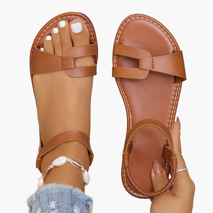 Damen Sommer-Sandalen mit Riemen – Bequeme Freizeitschuhe für Alltag und Urlaub