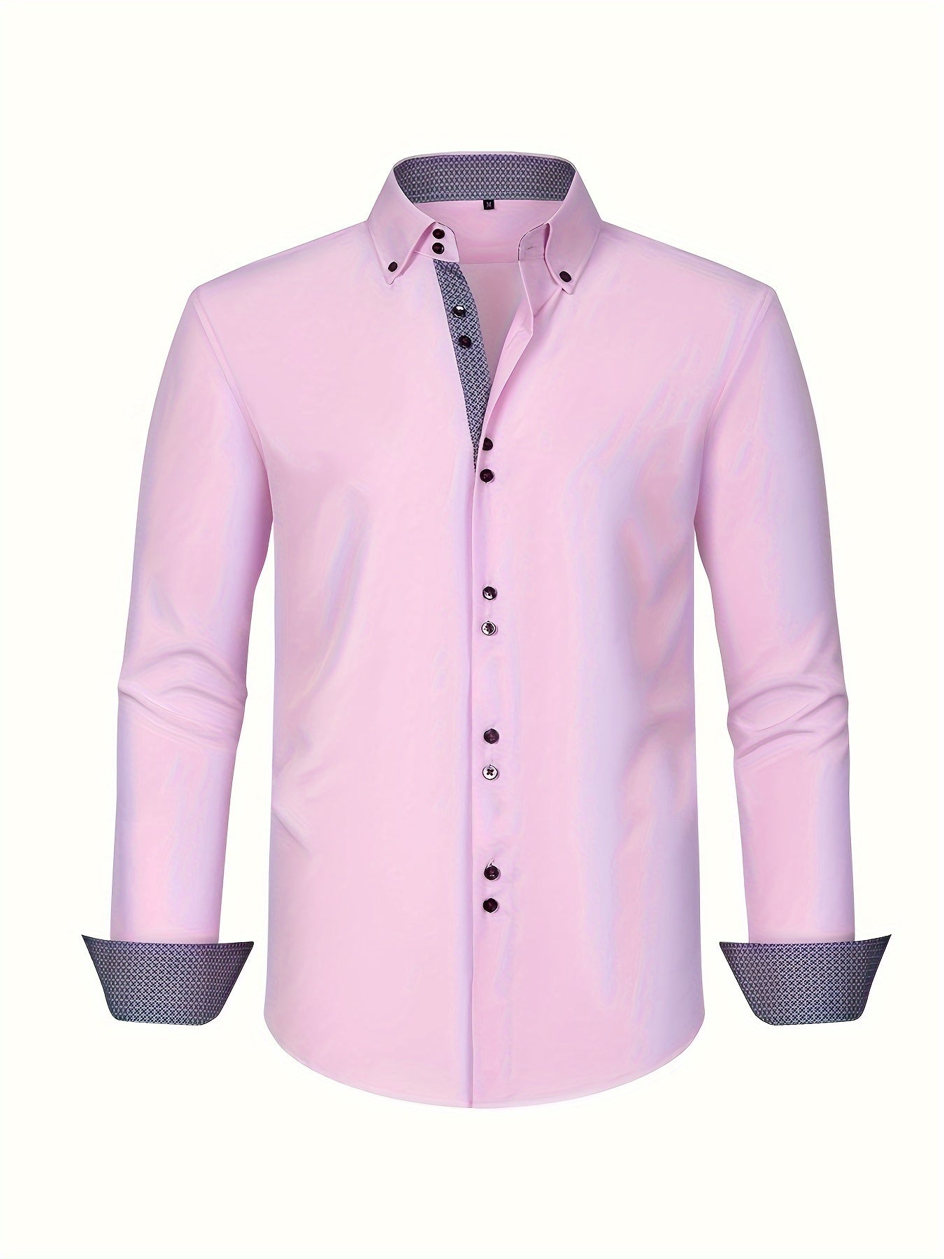 Herren Business-Freizeithemd Slim Fit – Eleganter Stil für Büro und Alltag