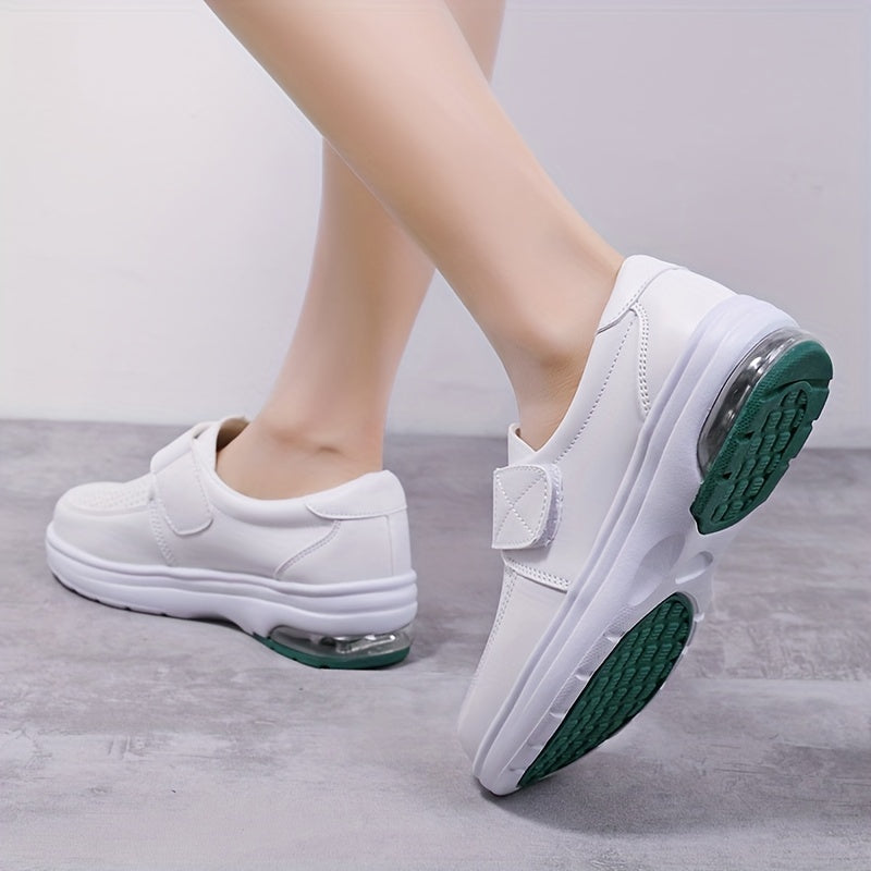 Damen Komfort-Slipper mit Luftpolster und Klettverschluss – Ideal für Beruf und Freizeit
