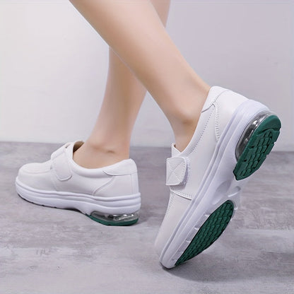 Damen Komfort-Slipper mit Luftpolster und Klettverschluss – Ideal für Beruf und Freizeit