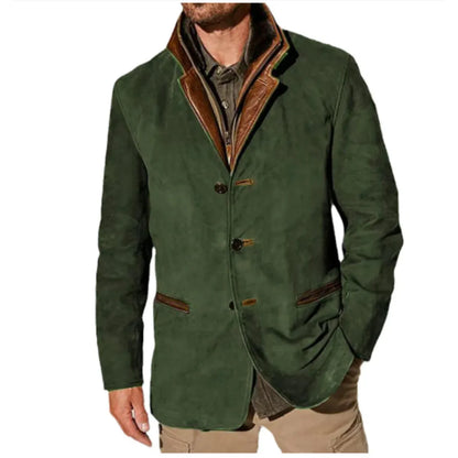 Herren Freizeitjacke – Klassisches Vintage-Design für stilvolle Herbst- und Winterlooks