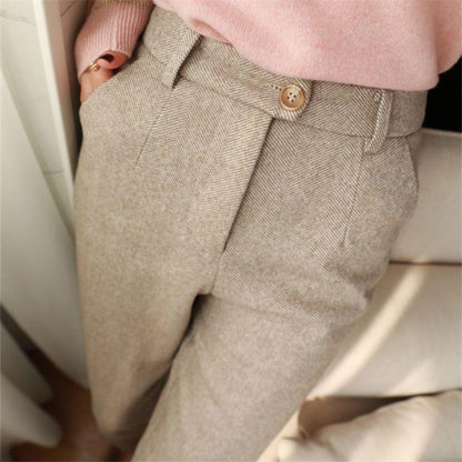 Herren Heritage Herringbone Anzughose – Klassisch, Stilvoll, Vielseitig