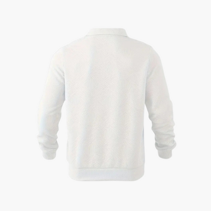 Herren Halbzip Strickpullover mit Kragen – Stilvoller Freizeit- & Business-Sweater