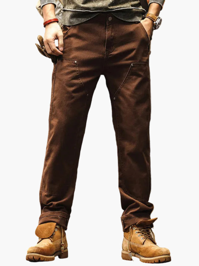 Herren-Freizeithose im robusten Workwear-Stil