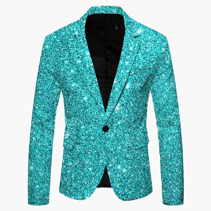Herren Modernes Slim Fit Sakko – Stilvolles Ein-Knopf-Blazer für Business und Events
