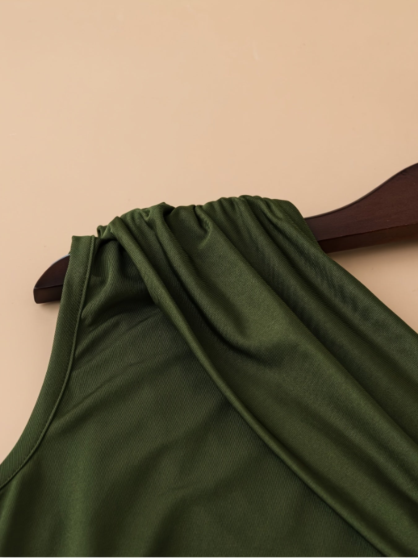 Damen Ein-Schulter Jumpsuit Elegant für Sommer und Freizeit