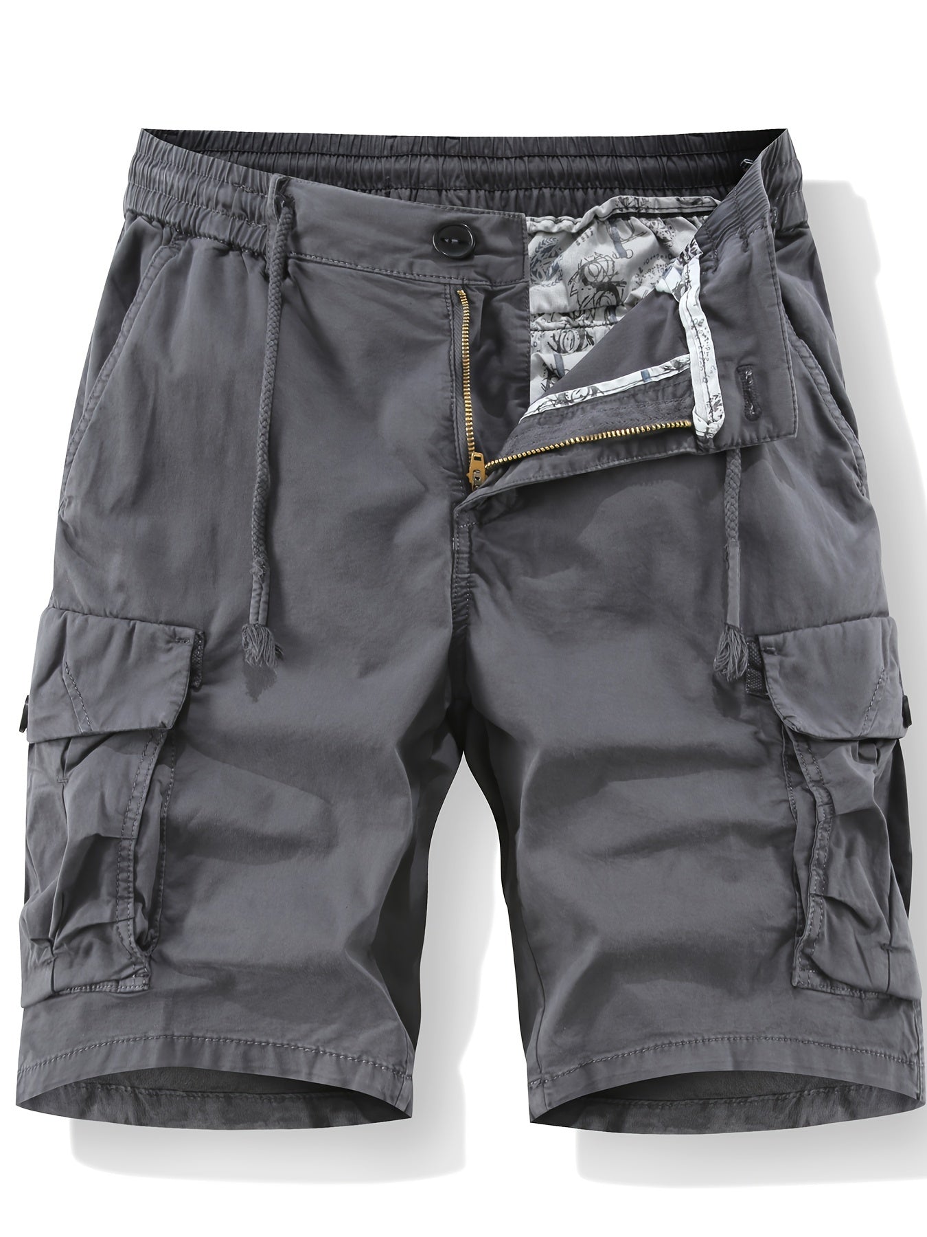 Herren Cargo Shorts mit Taschen und Kordelzug – Funktional & Lässig für Outdoor und Freizeit