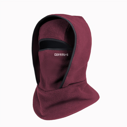 Sturmhaube Kapuzen-Balaclava aus Fleece Winddicht Warm für Wintersport