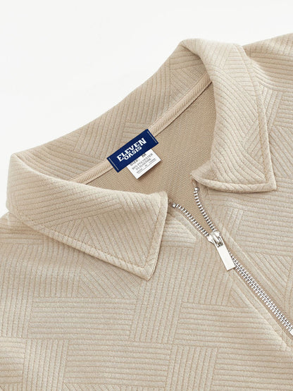 Herren Halbzip Pullover mit Kragen – Stilvoller Freizeit- & Business-Sweater