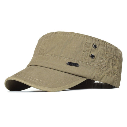 Herren Militär-Stil Schirmmütze im Vintage-Look – Lässiges Streetwear Accessoire