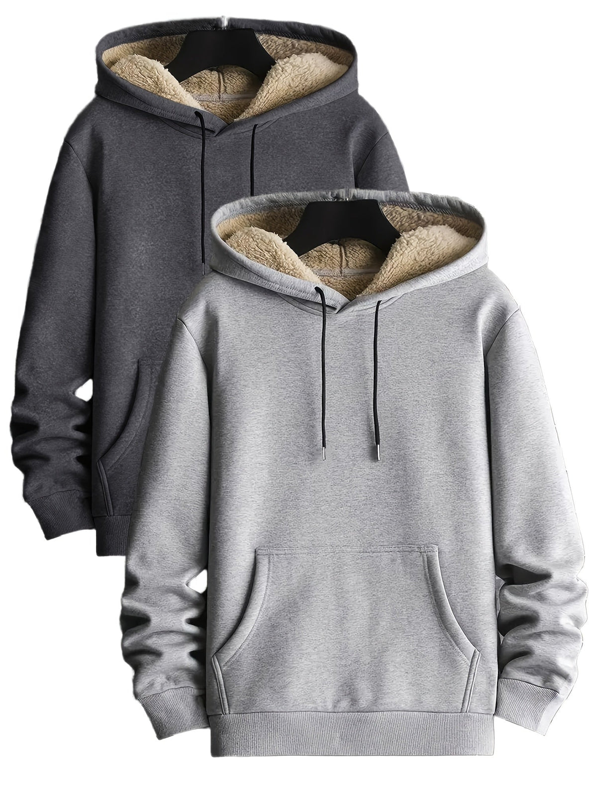 Unisex Kapuzenpullover gefüttert mit Kängurutasche – Verschiedene Farben
