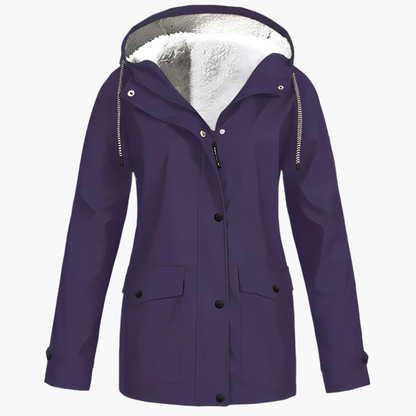 Damen Outdoorjacke mit Kapuze – Wind- und Wetterfest