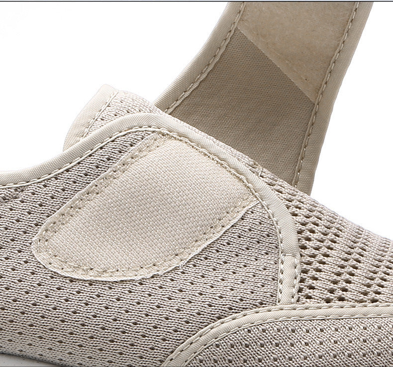 Bequeme Herren-Freizeitschuhe mit Klettverschluss für Alltag & Spaziergänge