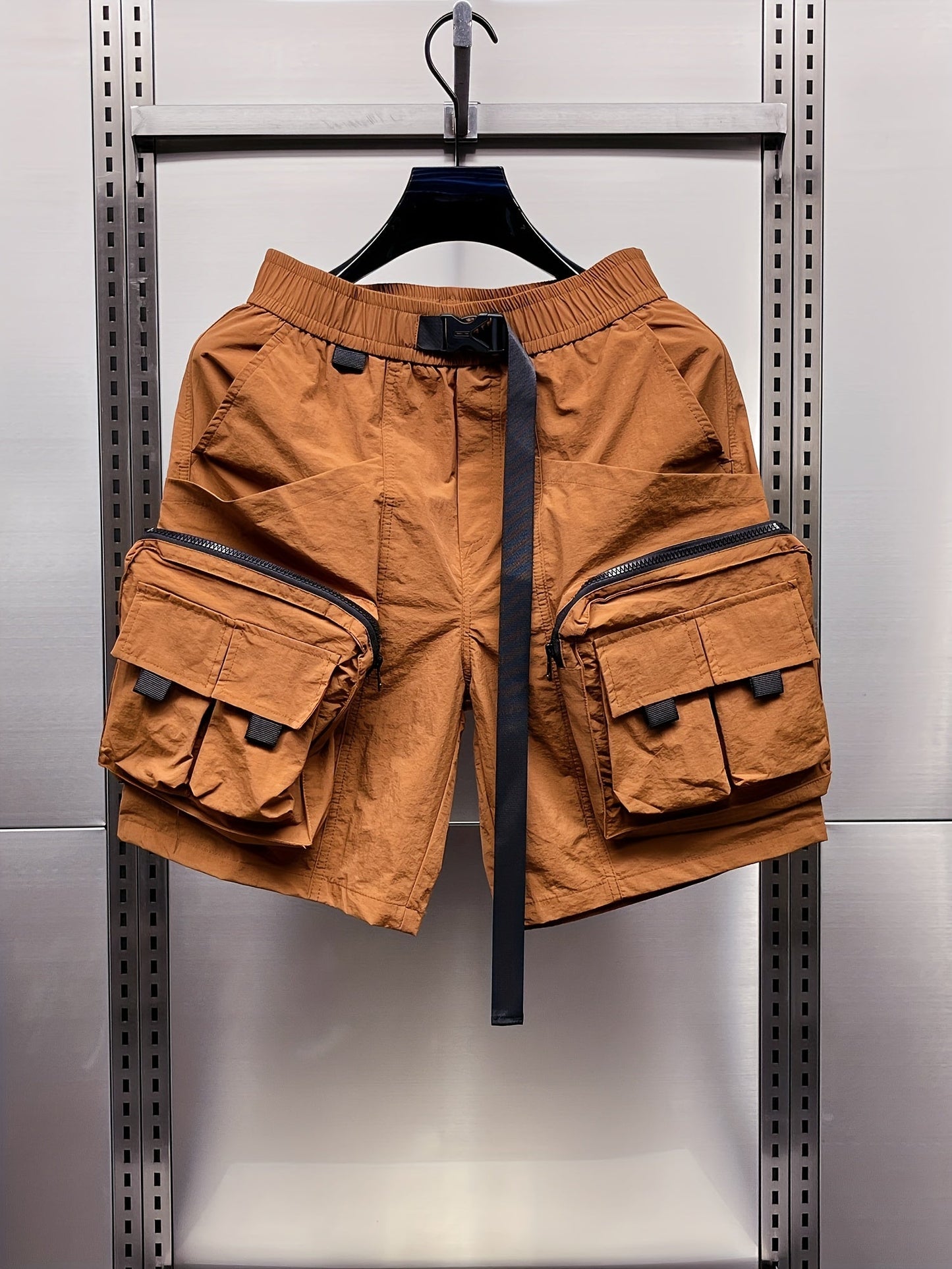 Herren Utility Cargo Shorts mit großen Taschen – Streetwear & Outdoor Style
