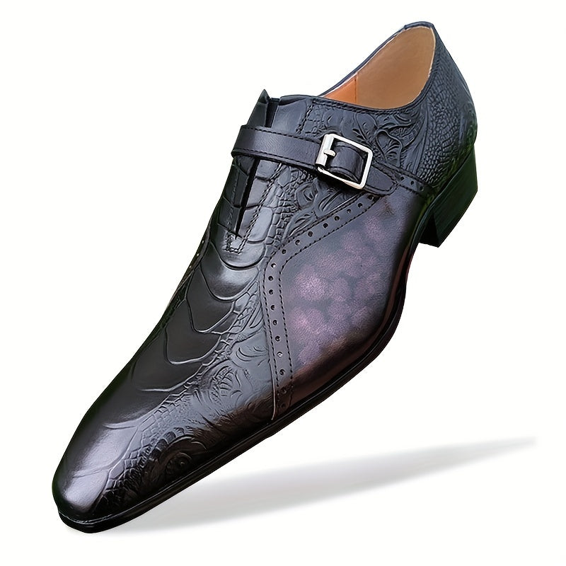 Herren Monk Strap Businessschuhe – Elegante Slipper für Büro und besondere Anlässe