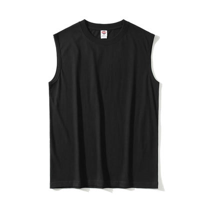 Herren Basic Muskelshirt Ärmellos Sport Freizeit Tanktop