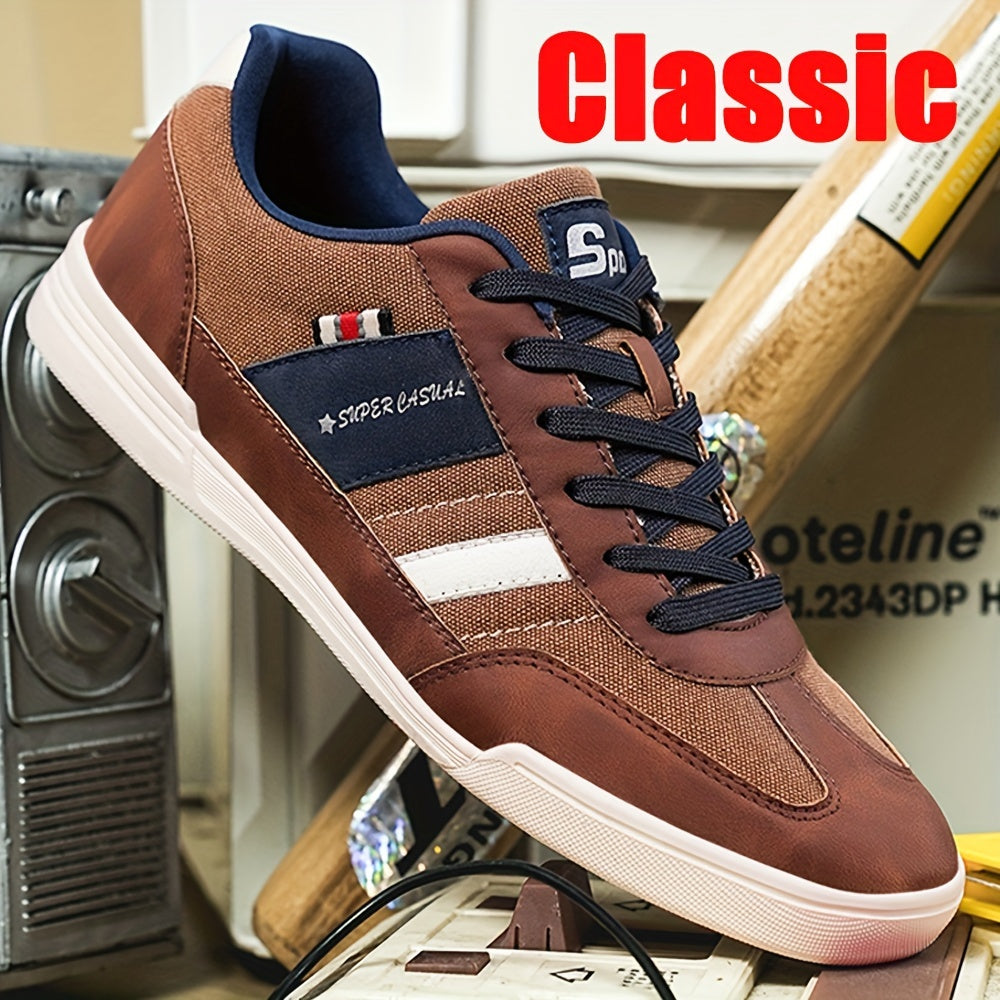 Herren Sneaker Vintage Stil Super Casual – Freizeit- und Alltagsschuhe