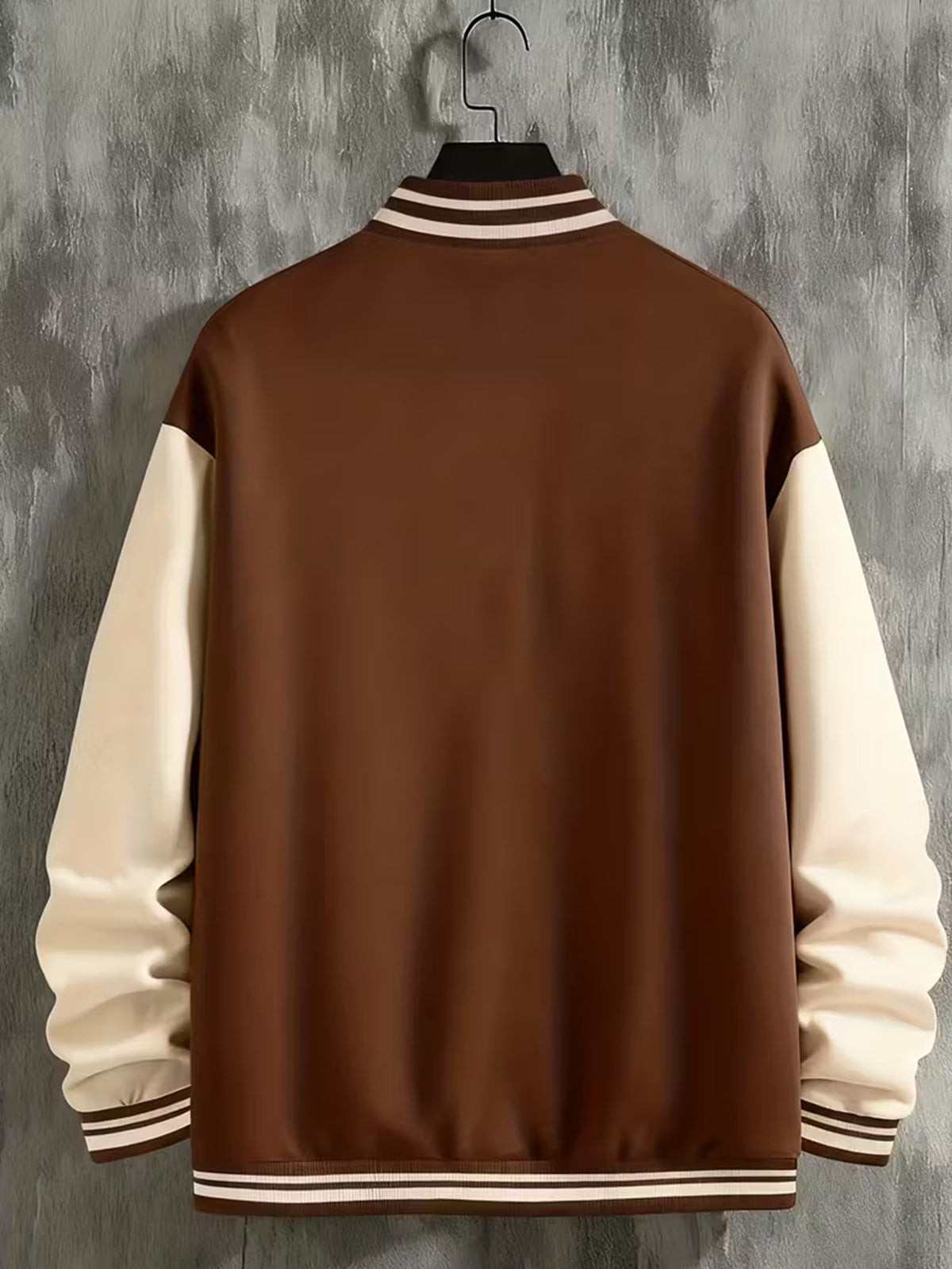 Baseballjacke und Trainingshose Set für Herren - Sportanzug mit "Los Angeles" Schriftzug