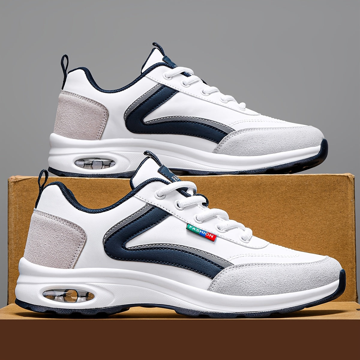 Herren Sneaker Sportlich Bequeme Freizeitschuhe für Alltag und Fitness