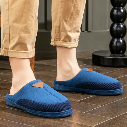 Unisex Hausschuhe Slipper gefüttert Rutschfeste Sohle
