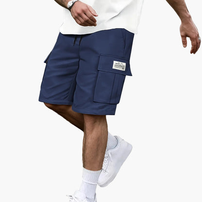 Herren Cargo Shorts Freizeit Streetwear mit Tasche – Lässige Sommer Bermuda für Alltag und Sport