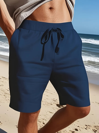 Herren Freizeitshorts mit Kordelzug für Strand und Alltag