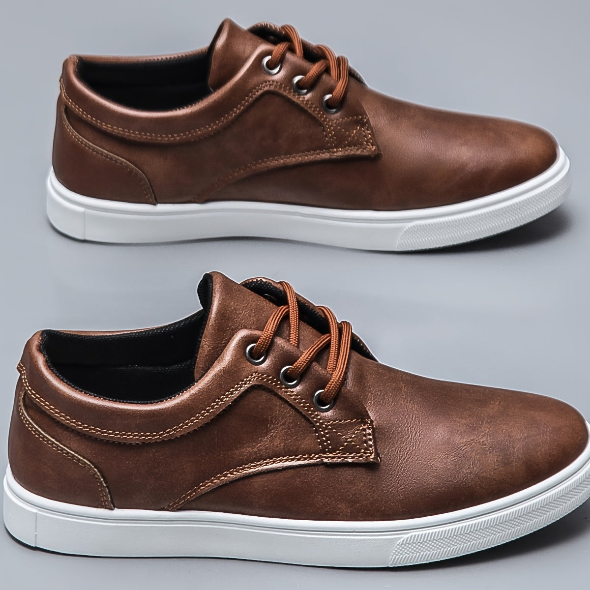 Herren Freizeitschuhe im sportlichen Derby-Stil für Alltag und Büro