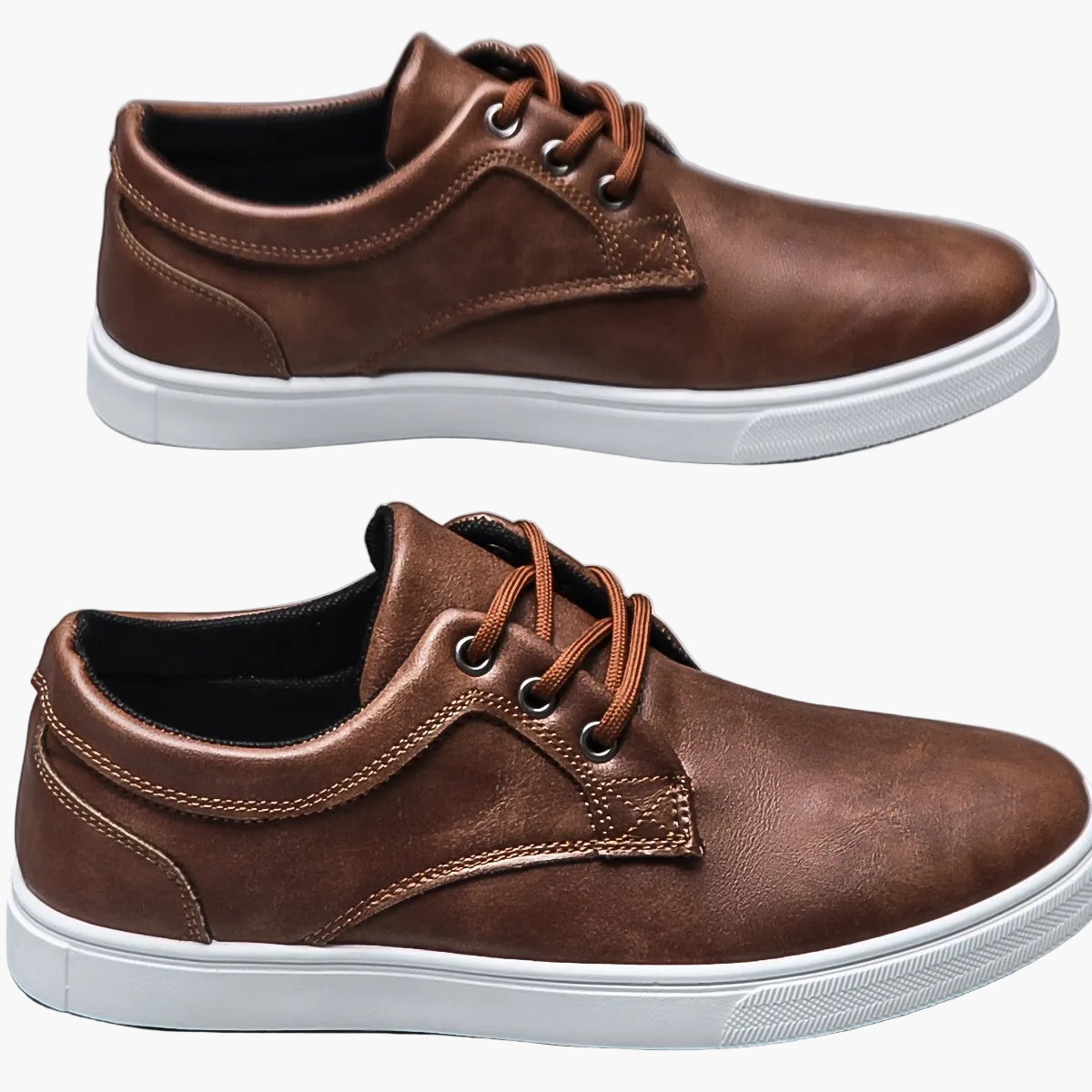 Herren Freizeitschuhe im sportlichen Derby-Stil für Alltag und Büro