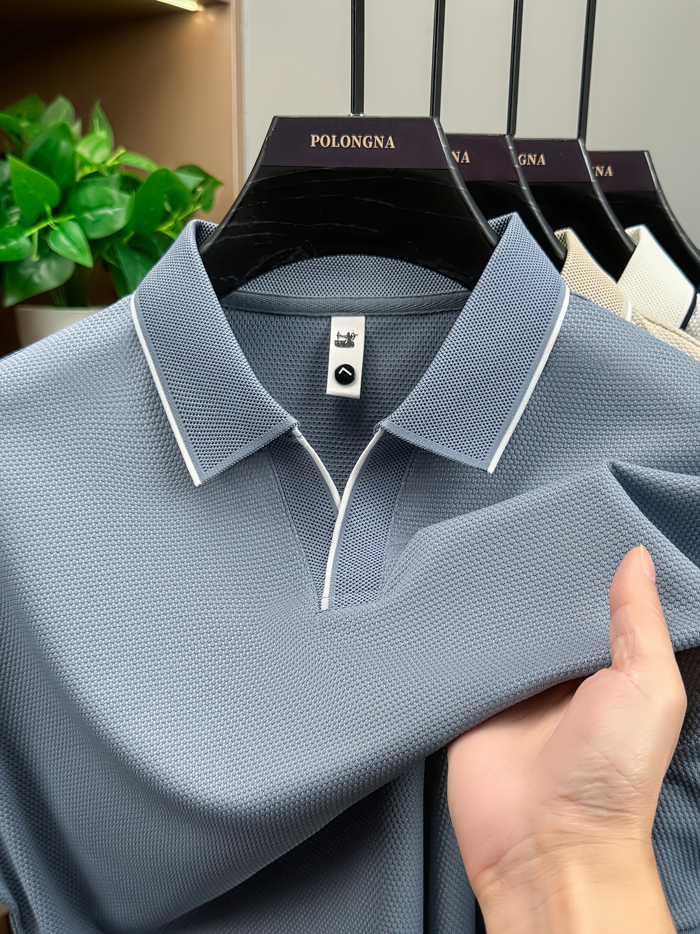 Herren Polohemd Modern Fit – Minimalistischer Stil für Business & Freizeit