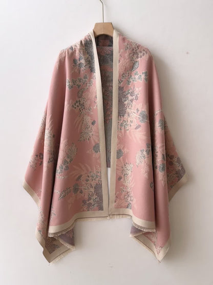 Damen Kimono Cardigan im floralen Boho-Stil – Elegante Überwurfjacke für Freizeit und besondere Anlässe