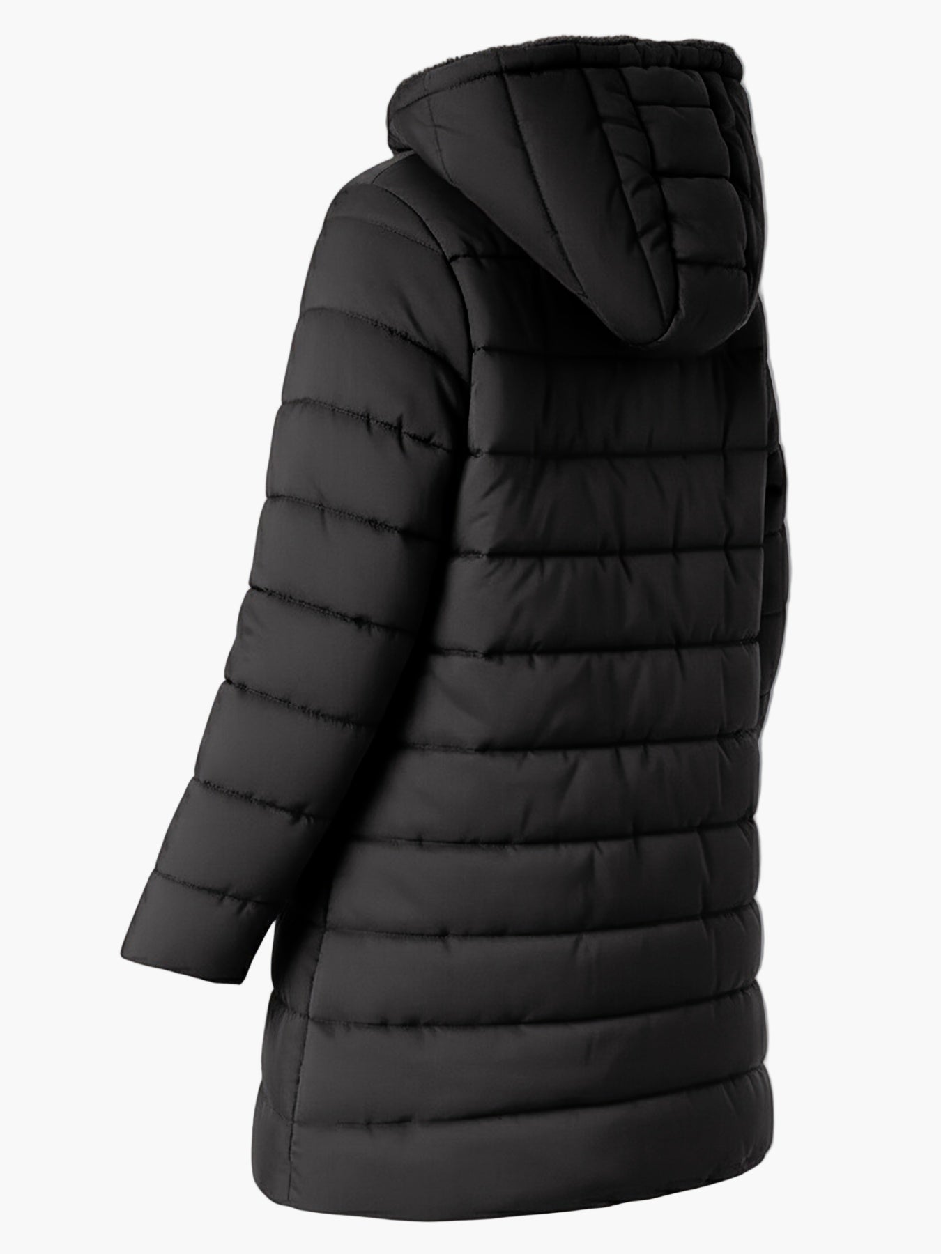 Damen Steppmantel mit Kapuze – Eleganter Wintermantel für Alltag und Freizeit