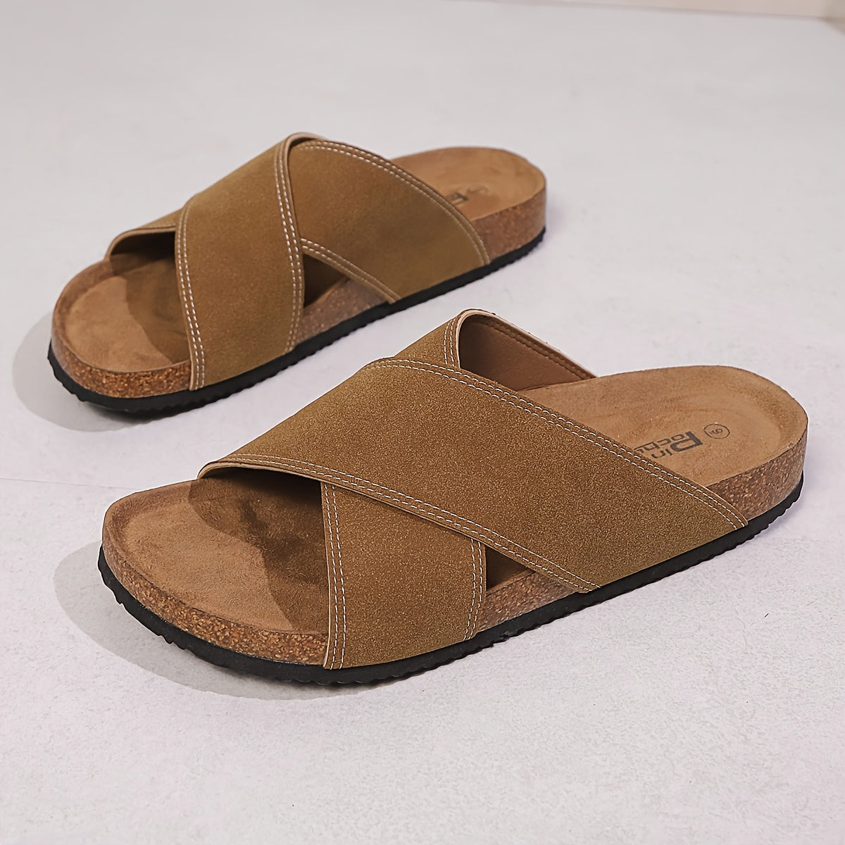 Herren Komfort-Sandalen mit Kreuzriemen – Stilvolle Freizeitschuhe für Alltag und Urlaub