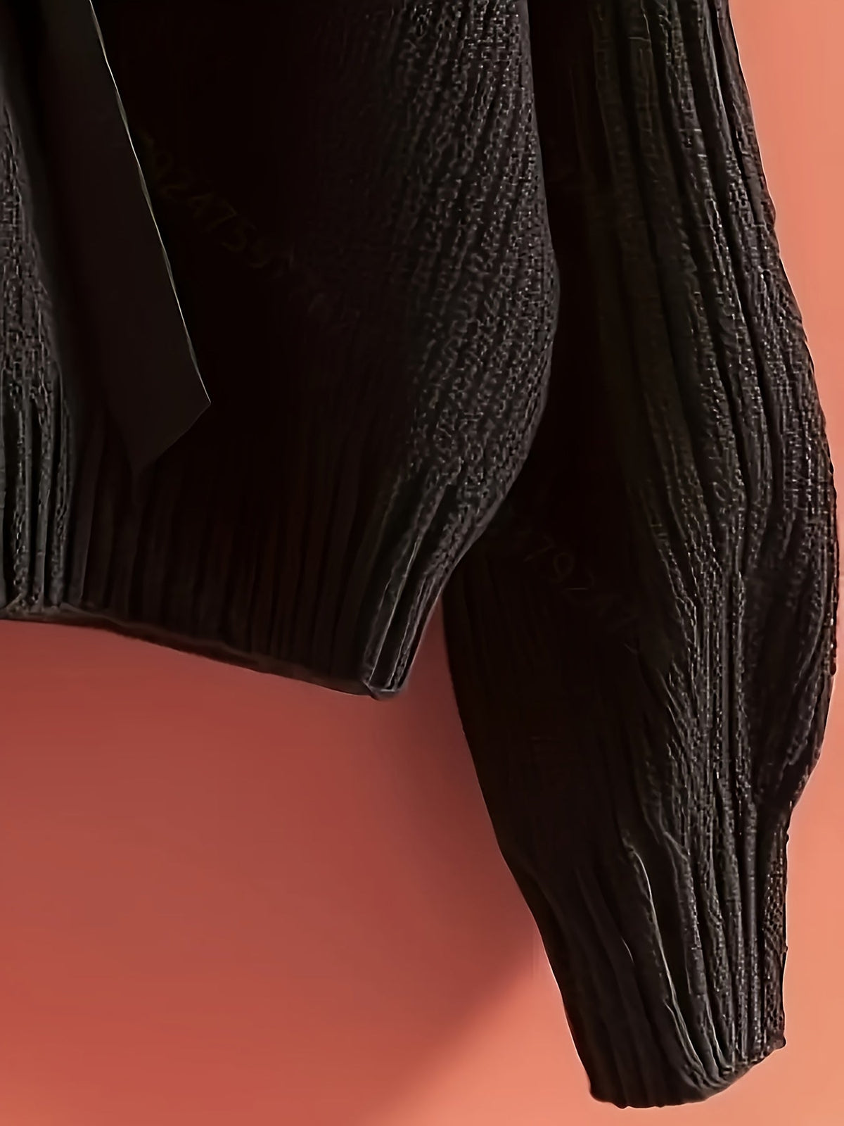 Damen Strickpullover V-Ausschnitt mit großer Schleife, Langarm