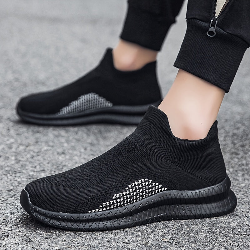 Herren Slip-On Sneaker – Bequeme leichte Freizeitschuhe für Alltag & Sport