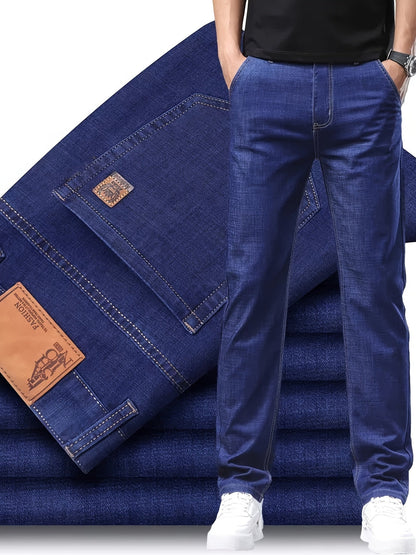 Herren Jeanshose Regular Fit – Modische Basic Jeans für Alltag und Freizeit