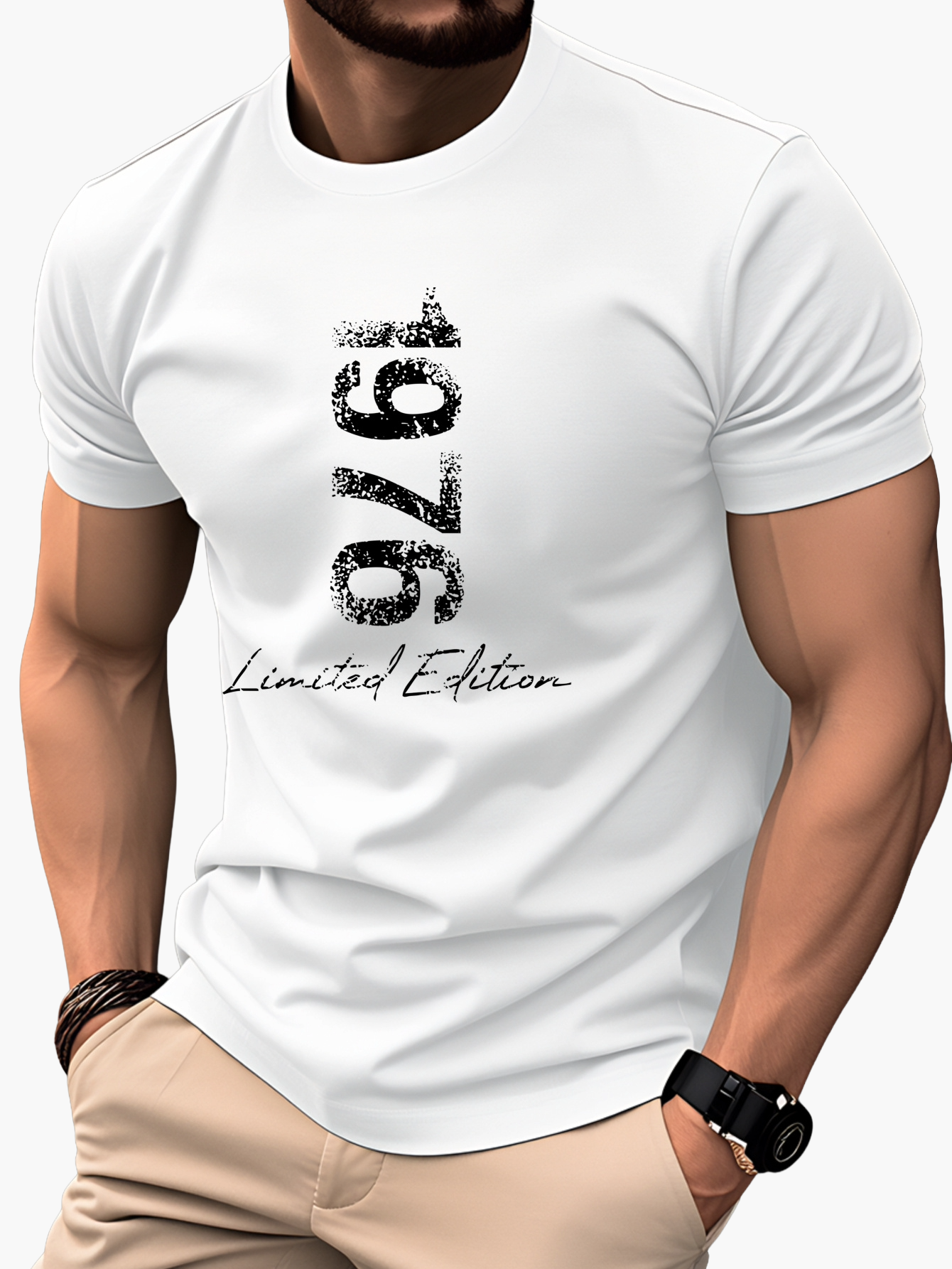 Herren T-Shirt 1976 Limited Edition – Vintage Style, Casual Mode, Geschenkidee