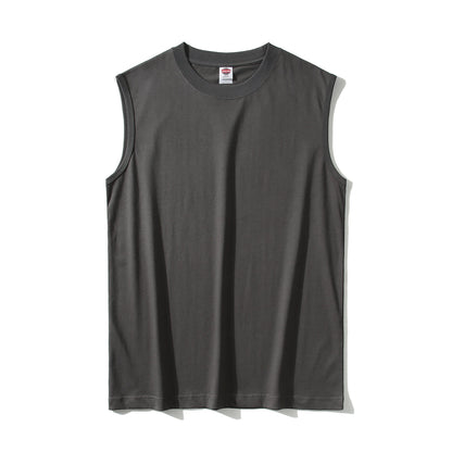 Herren Basic Muskelshirt Ärmellos Sport Freizeit Tanktop