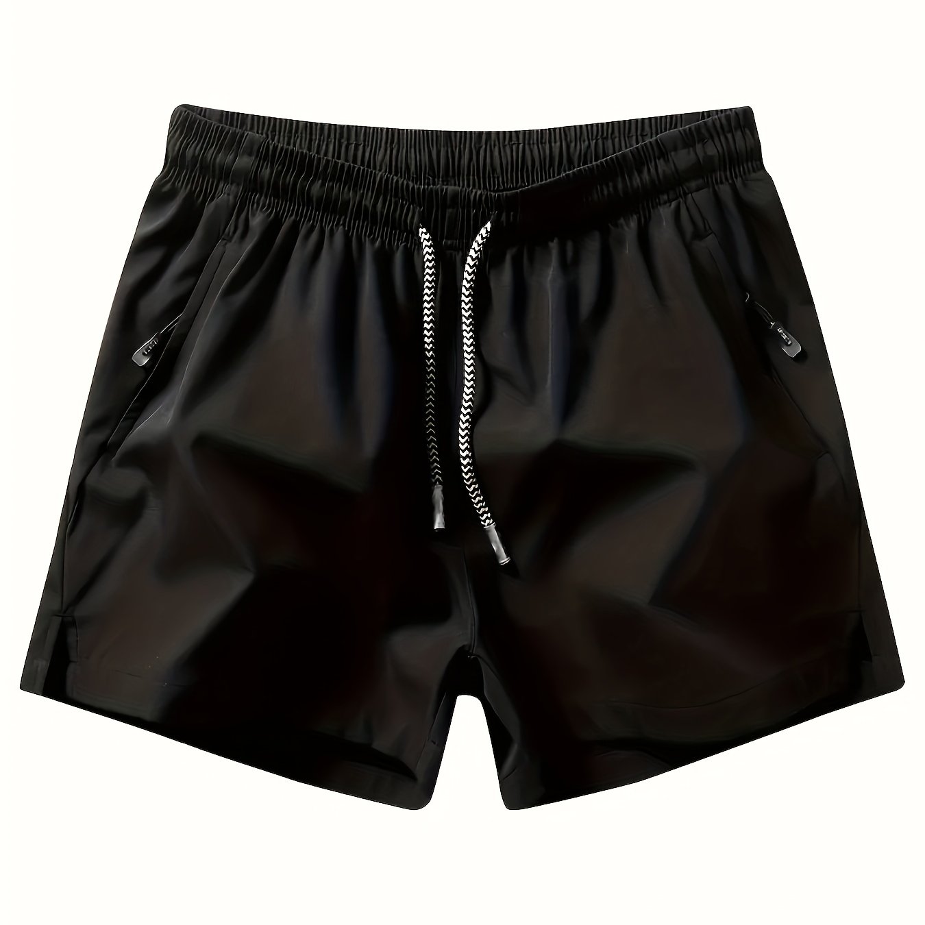 Herren Sport Shorts mit elastischem Bund und Seitentaschen – Trainings- und Freizeithose