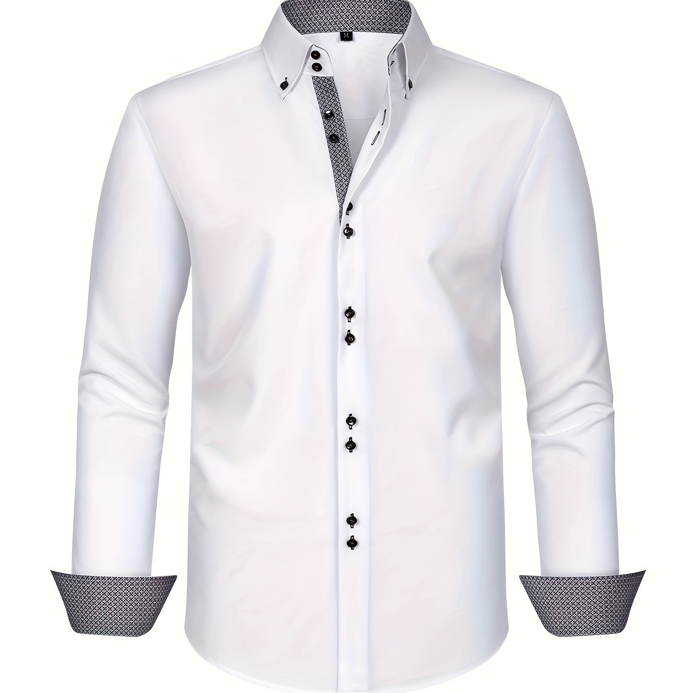 Herren Business-Freizeithemd Slim Fit – Eleganter Stil für Büro und Alltag
