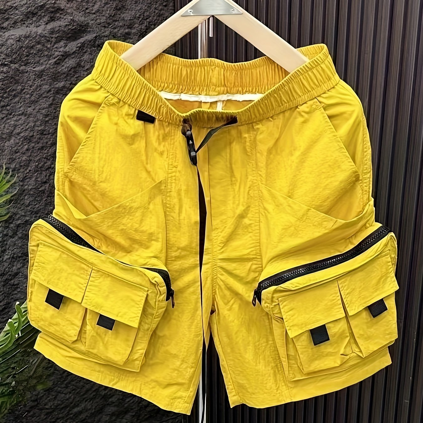 Herren Utility Cargo Shorts mit großen Taschen – Streetwear & Outdoor Style