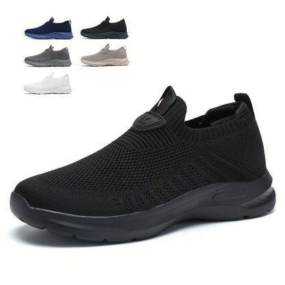 Herren Slip-On Sneaker für Sport und Alltag – Bequemer Laufschuh mit modernem Design