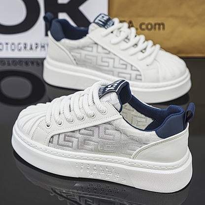 Herren Sneaker mit Plateau und modernem Design – Streetstyle Freizeitschuhe