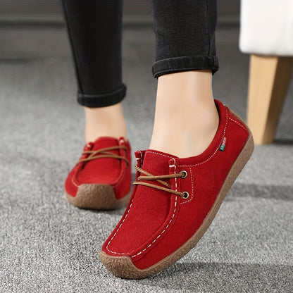 Damen Freizeitschuhe – Bequeme Mokassin-Slipper im Casual-Stil für Alltag und Büro