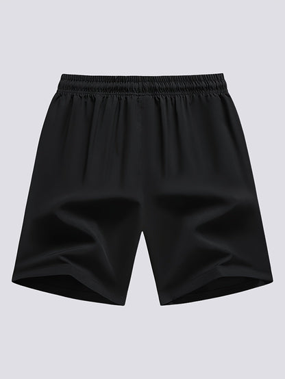 Herren Sport- und Fitnessshorts mit Reißverschlusstaschen – Atmungsaktive Trainingsshorts für Alltag und Workout