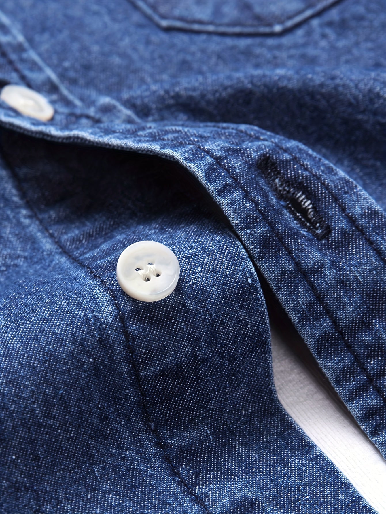 Herren Jeanshemd im lässigen Stil für Freizeit und Alltag