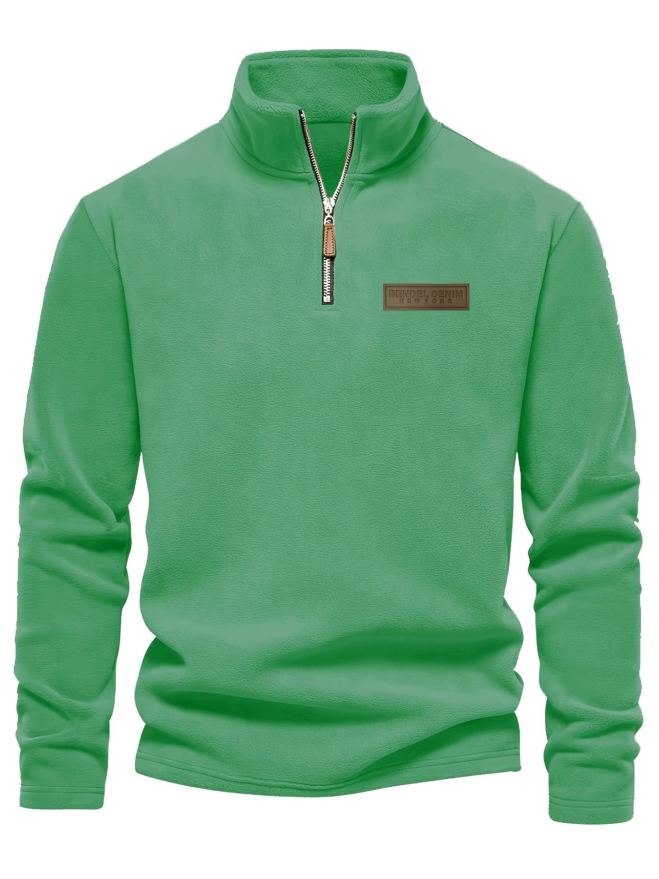 Herren Quarter-Zip Pullover – Moderner Freizeit-Look mit Stehkragen und Minimalistischem Design