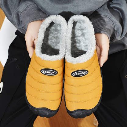 Winter Hausschuh gefüttert Unisex warm Hauspantoffel mit rutschfester Sohle