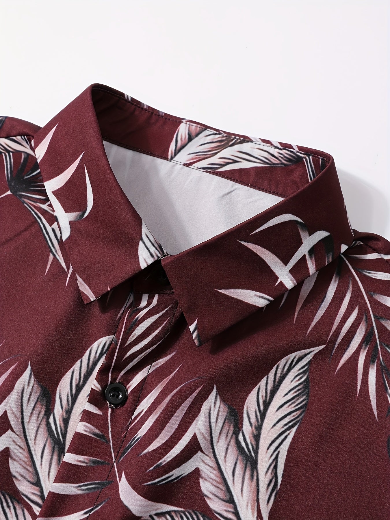 Herren Sommer Strand Set – Kurzarm Hemd mit tropischem Print und Shorts, Freizeitmode für Urlaub