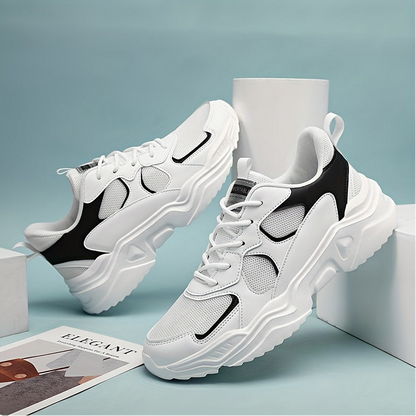 Herren Sneaker Trendige Chunky Sportschuhe Freizeit und Alltag